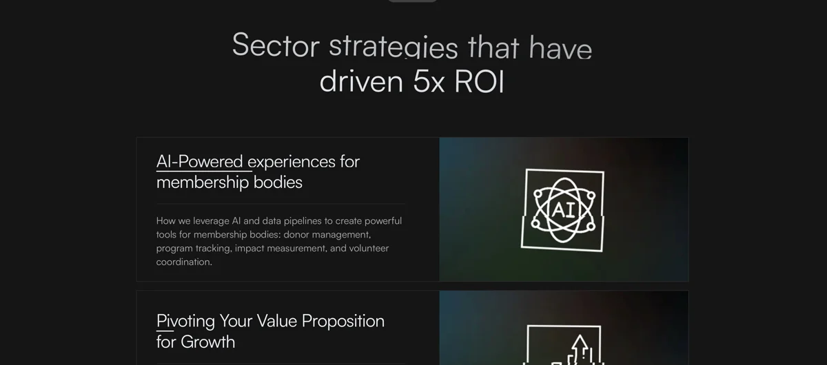 Sector strategies, each with its own case